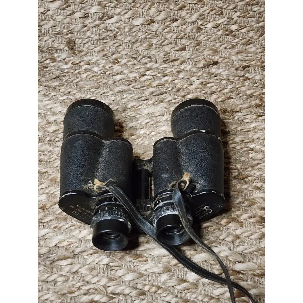 Vintage Stellar Famous Precision 7X50 Binoculars Coated Optics
